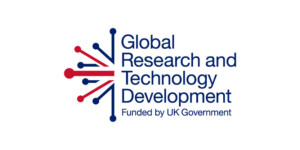 Logo for Global Research and Technology Development, which is funded by the UK Government