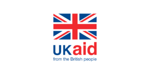 The UK aid logo (from the British people)