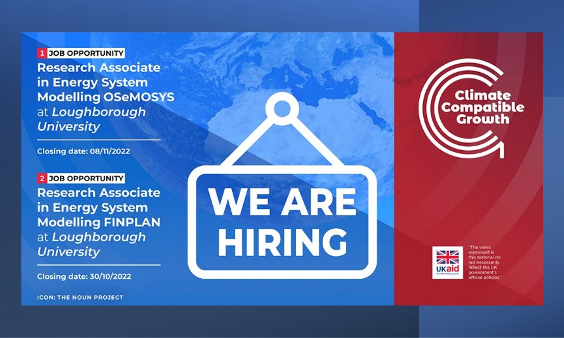 Research Associate in Energy System Modelling [OSeMOSYS] [CLOSED]