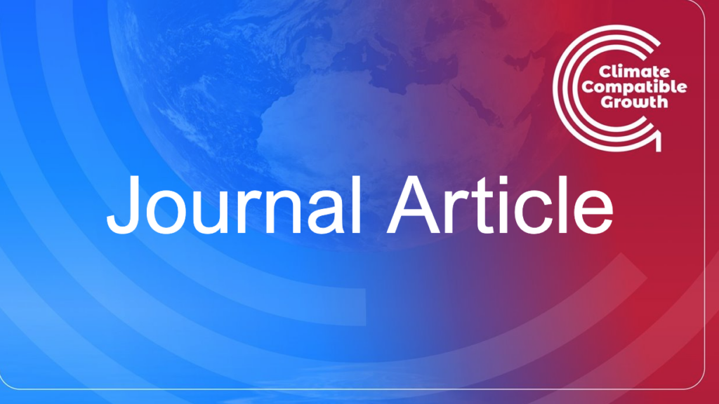 Image titled "Journal Article", CCG logo in the top right corner.