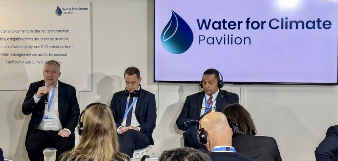 CCG shares its expertise at COP29 UN Water event