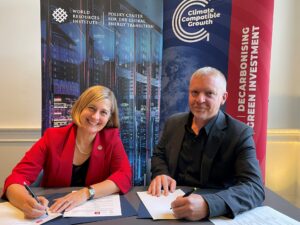 CCG and WRI join forces to Advance the Energy Transition