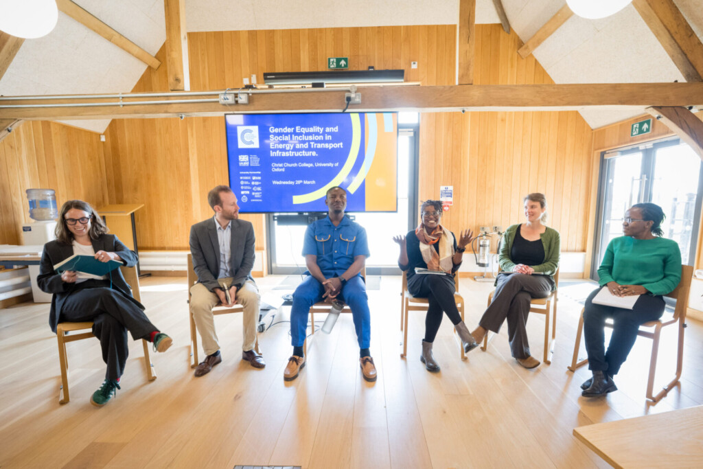 The panel at the GESI workshop