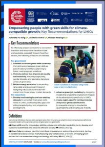 A leaflet in red and blue with a photograph of two black youths playing a game on the floor