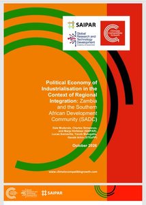 New CCG Political Economy Unit report examines pathways to inclusive industrialisation in Zambia and Southern Africa ahead of COP31