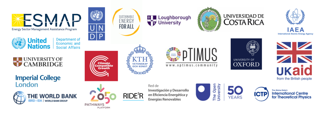 Los logotipos de las distintas organizaciones asociadas a EMP-LAC