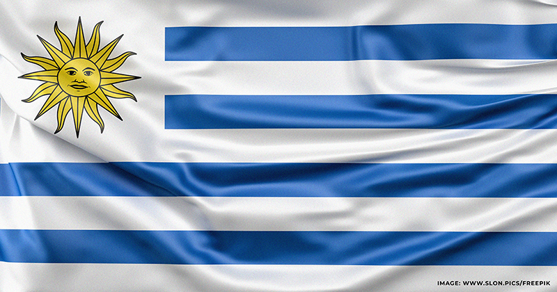 Image of the flag of Uruguay