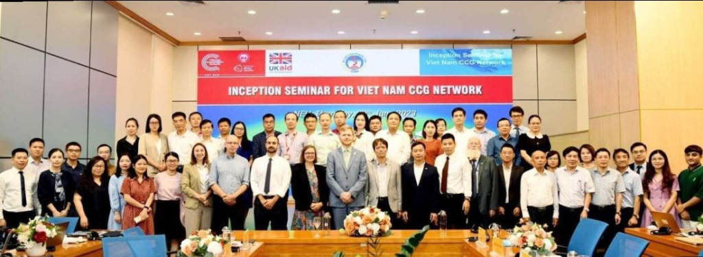 A group image from the Viet Nam CCG Network inception seminar.