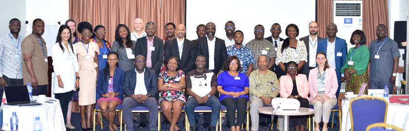 Photo of the participants of the Ghana CCG Network Inception Workshop in Accra, Ghana – Sept 2023